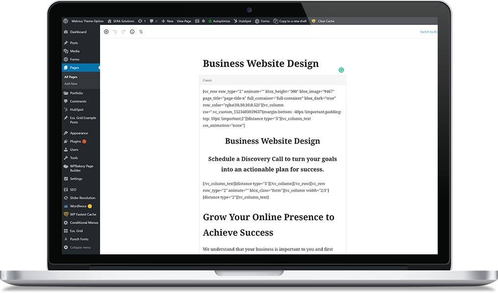 update-manage-wordpress-design